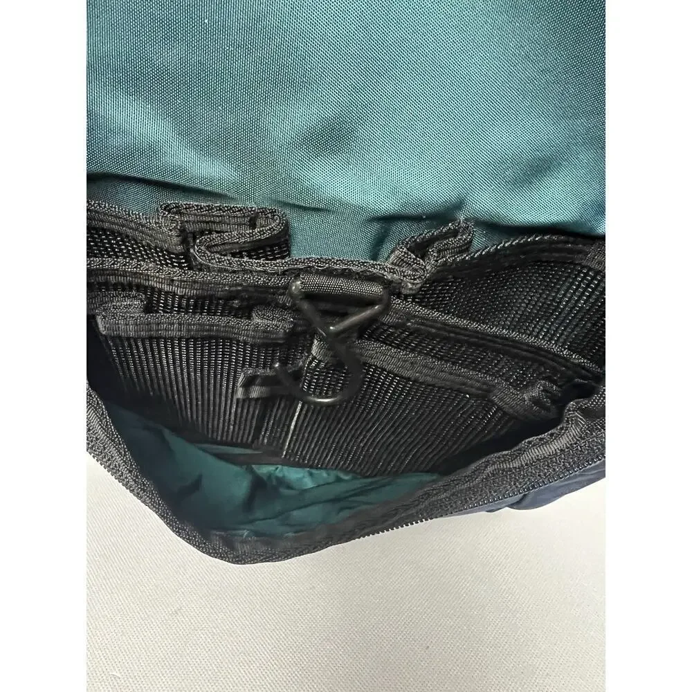 L.L. Bean Personal Organizer Toiletry Bag Travel Pack Blue small
